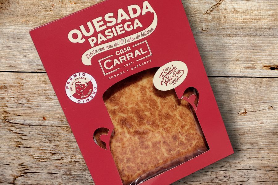 quesada pasiega envasada al vacio