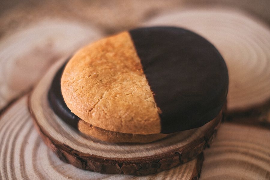 galletas de mantequilla con chocolate de casa carral